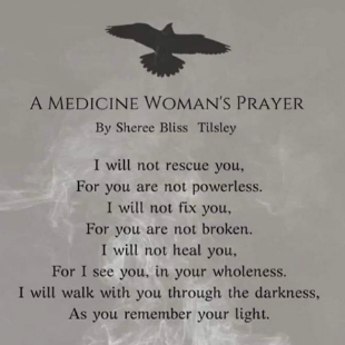 A Medicine Woman’s Prayer